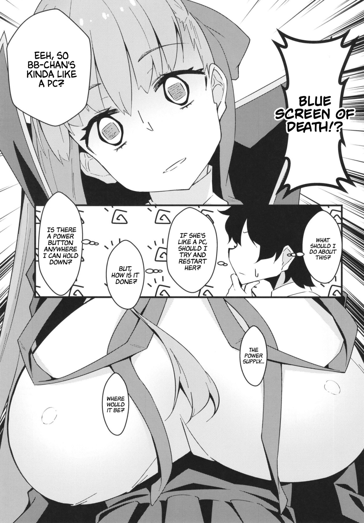 Hentai Manga Comic-BB-chan's Broken Down!? Leave It To Me!-Read-4